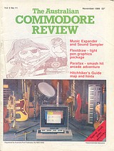 ACAR Vol 3 No 11 (Nov 1986) front cover