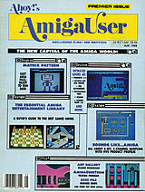 Ahoy's AmigaUser 1 (May 1988) front cover