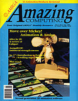 Amazing Computing Vol 4 No 1 (Jan 1989) front cover