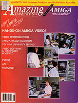 Amazing Computing Vol 5 No 8 (Aug 1990) front cover
