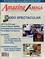Amazing Computing Vol 6 No 8 (Aug 1991) front cover