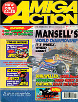 Amiga Action 38 (Nov 1992) front cover