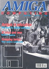 Amiga Computing 34 (Mar 1991) front cover