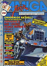 Amiga Joker (Jan 1992) front cover