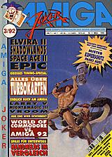 Amiga Joker (Mar 1992) front cover