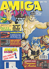Amiga Mania (Jul 1992) front cover