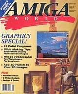 Amiga World Vol 7 No 1 (Jan 1991) front cover