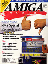 Amiga World Vol 7 No 7 (Jul 1991) front cover