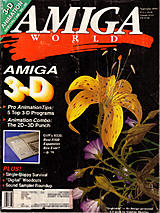 Amiga World Vol 8 No 9 (Sep 1992) front cover