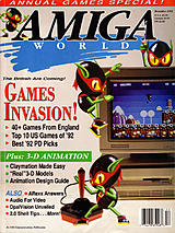 Amiga World Vol 8 No 12 (Dec 1992) front cover