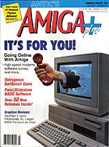 Antic's Amiga Plus Vol 1 No 6 (Feb - Mar 1990) front cover
