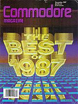 Commodore Magazine Vol 8 No 12 (Dec 1987) front cover