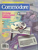 Commodore Magazine Vol 10 No 6 (Jun 1989) front cover