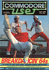 Commodore User (Apr 1985) front cover