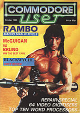 Commodore User (Oct 1985) front cover
