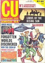 CU Commodore User Amiga-64 (May 1989) front cover