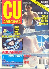 CU Amiga-64 (Feb 1990) front cover