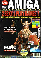 CU Amiga (Nov 1991) front cover