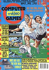 Computer + Video Games 102 (May 1990) front cover