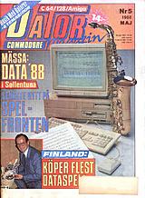 Datormagazin Vol 1988 No 5 (Apr 1988) front cover