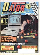 Datormagazin Vol 1989 No 5 (Apr 1989) front cover