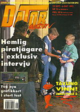 Datormagazin Vol 1993 No 16 (Sep 1993) front cover