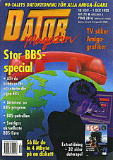 Datormagazin Vol 1993 No 20 (Nov 1993) front cover