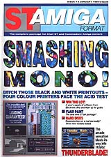 ST Amiga Format 7 (Jan 1989) front cover