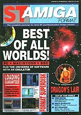 ST Amiga Format 9 (Mar 1989) front cover