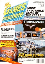 The Games Machine 11 (Oct 1988) front cover