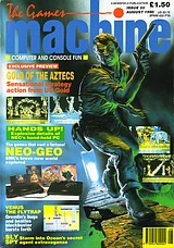 The Games Machine 33 (Aug 1990) front cover