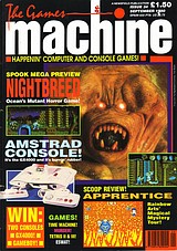 The Games Machine 34 (Sep 1990) front cover
