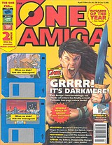 The One Amiga 67 (Apr 1994) front cover