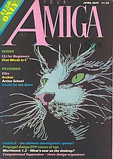 Your Amiga (Apr - May 1989) front cover
