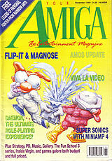 Your Amiga (Nov 1990) front cover