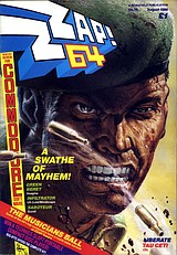 Zzap 16 (Aug 1986) front cover