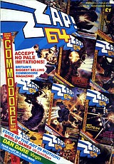 Zzap 19 (Nov 1986) front cover