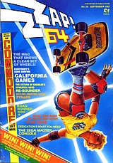 Zzap 29 (Sep 1987) front cover