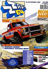 Zzap 66 (Oct 1990) front cover