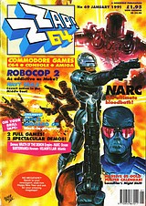 Zzap 69 (Jan 1991) front cover