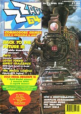 Zzap 72 (Apr 1991) front cover