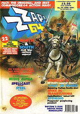 Zzap 74 (Jun 1991) front cover