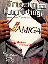 Amazing Computing Vol 1 No 9 (Dec 1986) front cover