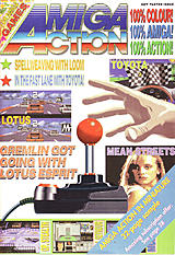 Amiga Action Hot taster issue front cover