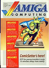 Amiga Computing Vol 1 No 6 (Nov 1988) front cover