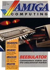 Amiga Computing Vol 1 No 8 (Jan 1989) front cover
