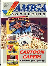 Amiga Computing Vol 1 No 12 (May 1989) front cover