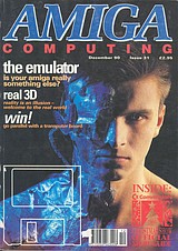 Amiga Computing 31 (Dec 1990) front cover