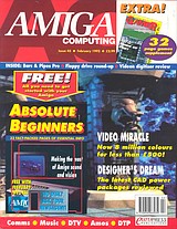Amiga Computing 45 (Feb 1992) front cover