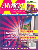 Amiga Computing 46 (Mar 1992) front cover